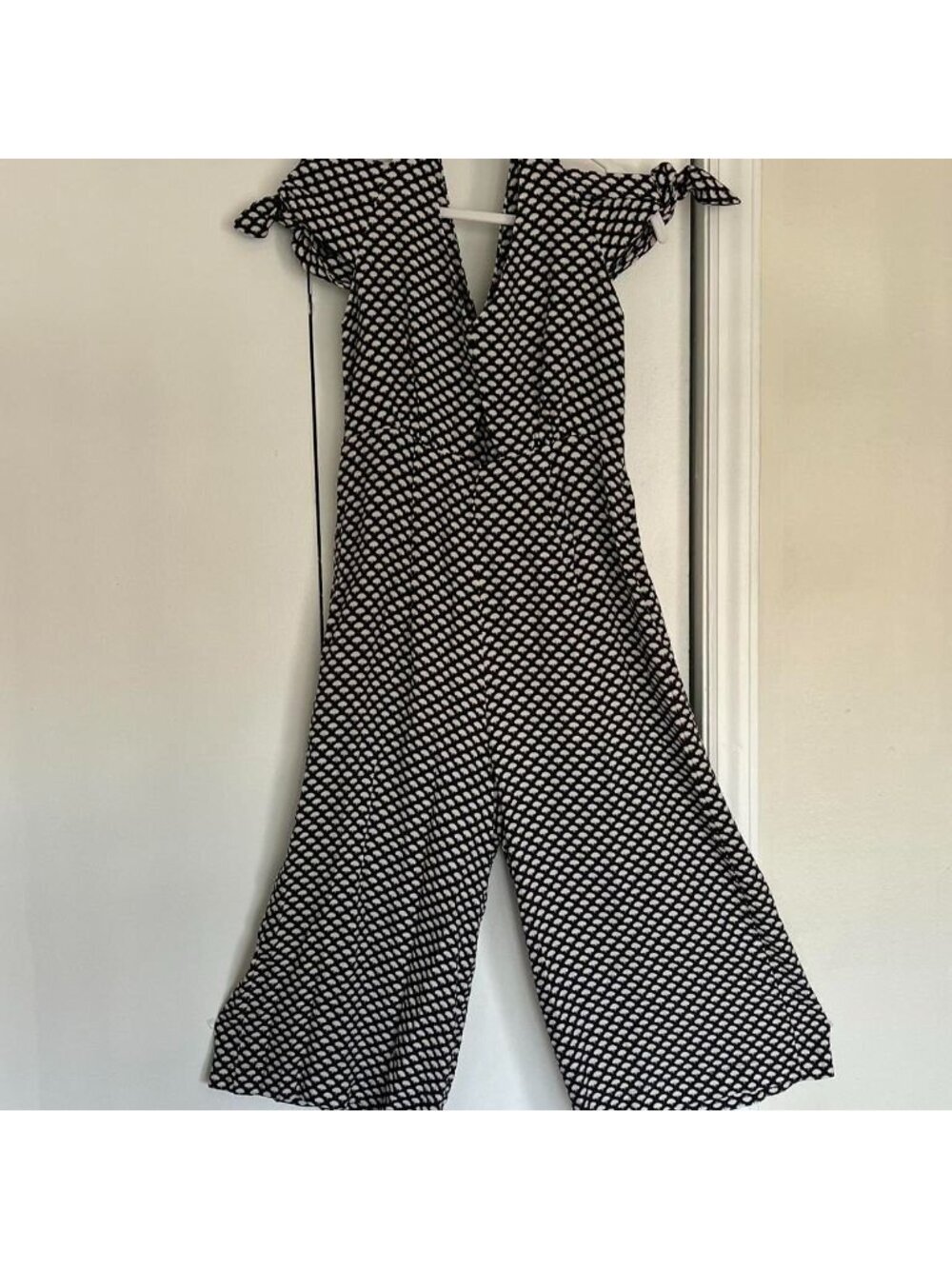 Farm Rio Women's  Polkadot Small Jumpsuit Festival Summer Wide Leg Sporty Cutesy - Picture 2 of 8